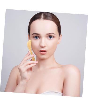 FOMIYES 2pcs Scraping Board Set Point Scalp Resin Relief Physical Massager Ox Acupuncture Horn Scraping Plate Facial Tool Face Skin Care Scraping Rod Manual Pen Soft Horns Shaving Board - Buy Online on GoSupps.com