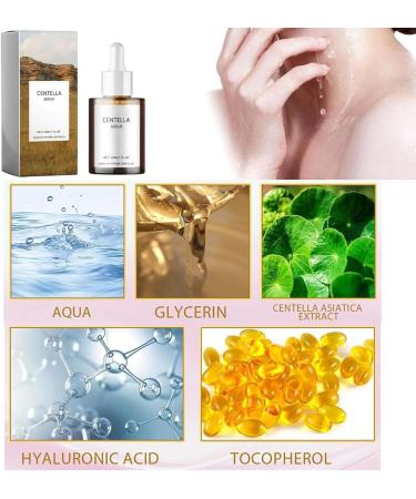 Centella Asiatica Face Serum Centella Serum for Face Recovery Face Serum for Acne Pore Skin Sensitive Oily Dry Skin Soothing Hydrating Serum for Women 30ml - Buy Online on GoSupps.com