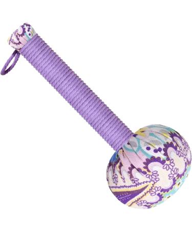 Massage Hammer - Long Purple Massage Tool for Full Body & Legs | Wormwood Therapy | 26cm - Buy Online on GoSupps.com