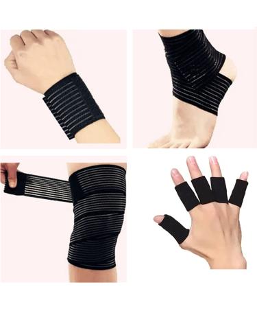 Baisunt 6 Pack 2 Cohesive Bandage Self Adhesive Wrap - 5 Yards, Multi Colors | Elastic & Breathable Self Stick Tape for Wrist, Ankle, Sports, Tattoo Wrap - Buy Online on GoSupps.com