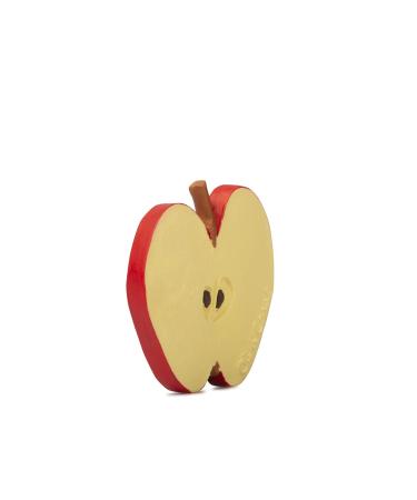 Buy Oli & Carol Pepita the Apple Teething Ring & Bath Toy - Natural Rubber Safe for Babies | International Shipping - Buy Online on GoSupps.com