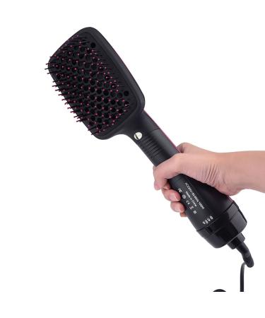 Sonew 2 in 1 Hair Dryer Brush & Straightener Brush One-Step Hair Dryer and Styler Negative Ion Blow Dryer Brush Hot Air Brush Detangles Dries Smooths Reduce Frizz & Static