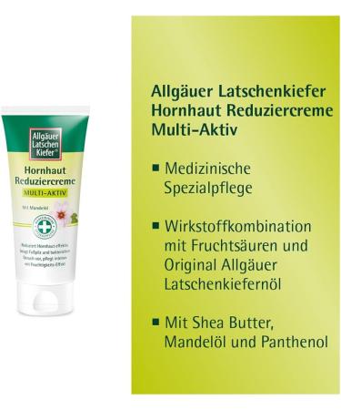 Allg u Mountain Pine Callus Reducing Cream - Multi-Active Formula for Soft Feet | International Shipping Available - Buy Online on GoSupps.com