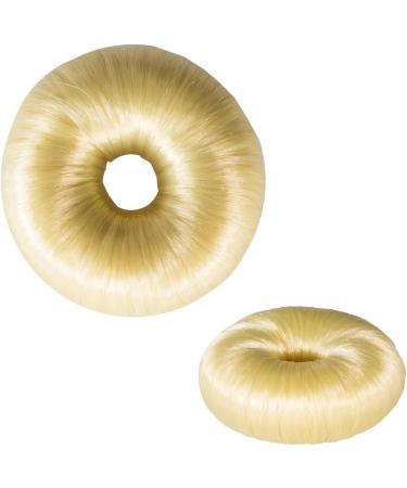 Netproshop White Hair Bun Donut - Perfect Chignon Tournament Accessory | Hair Accessories for Elegant Arrangements - Buy Online on GoSupps.com