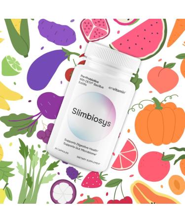 Slimbiosys Ultra Probiotic Capsule - Pre & Probiotics for Women & Men - Support Your Microbiome (2 Pack Slimbiosys) Slimbiosys 120 Count (Pack of 1) - Buy Online on GoSupps.com