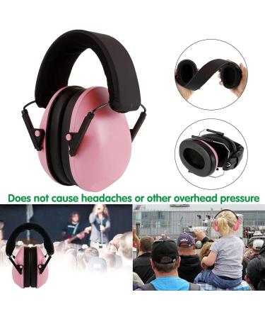 Caffney Kids Noise Cancelling Headphones - Adjustable Ear Defenders for Children - Pink - Buy Online on GoSupps.com