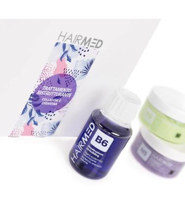 HAIRMED Try Me Box restructuring treatment with keratin for fine and damaged hair 300 ml