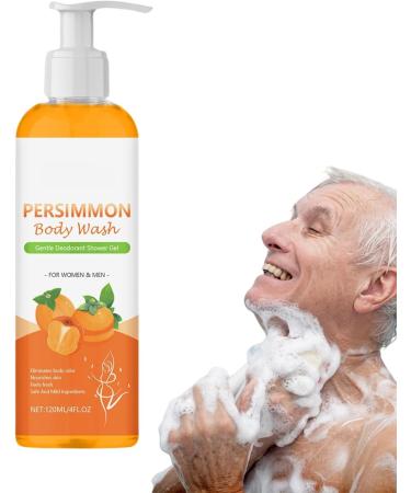  G n rique Persimmon Wash Odor Control Skin Purifier Natural Formula Eliminates Strong Smells with Deep Cleansing Hydration Refreshing 120ml Solution for Underarm Freshness - Buy Online on GoSupps.com