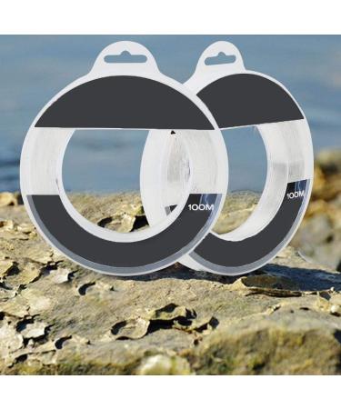 Keenso 100M Nylon Sea Fishing Line UV Resistant White Transparent Fish Wire 20# - Fishing Accessory - Buy Online on GoSupps.com