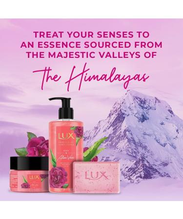 L.U.X Rose & Aloe Vera Body Scrub - 300g | Nourishing Exfoliator for Soft Glowing Skin | International Shipping Available - Buy Online on GoSupps.com