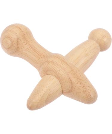 Healeved 2-in-1 Wooden Foot & Face Massage Device - Self-Massage Hook Trigger-Point Tool for Ultimate Relaxation - Buy Online on GoSupps.com