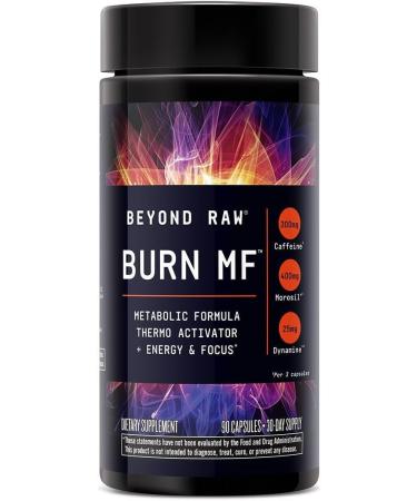 BEYOND RAW Burn MF | Metabolic Formula Thermo Activator Supports Energy and Focus | 90 Count - Buy Online on GoSupps.com