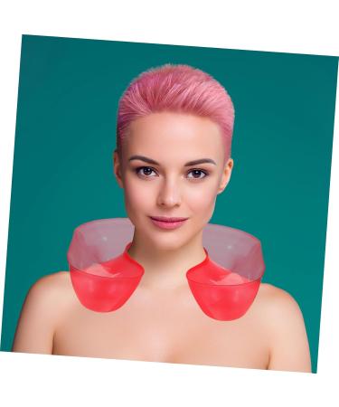 FRCOLOR Pink Neck Tray - Dyed & Ironed Shoulder Pads for Hair Washing Dyeing & Perming - Durable Plastic Tool for International Shipping - Buy Online on GoSupps.com