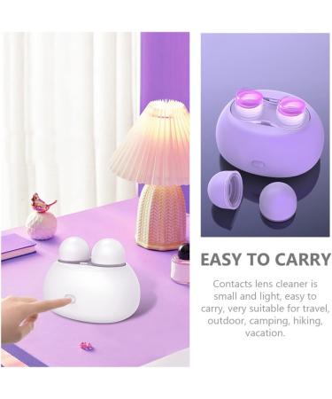 Ultechnovo Color Contact Lens Cleaning Case & Container - Travel-Sized Cleaning Tools for Colored Contact Lenses (5.8x6.5x6cm) - International Shipping Available - Buy Online on GoSupps.com