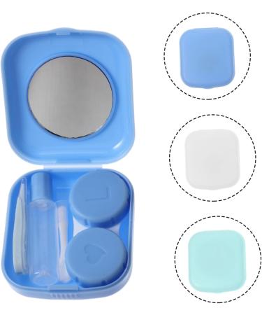 Solustrie 15-Sentence Contact Lens Container & Organizer - Travel Size Holder for Eye Lenses - Perfect Storage Box for Contact Lenses - Buy Online on GoSupps.com