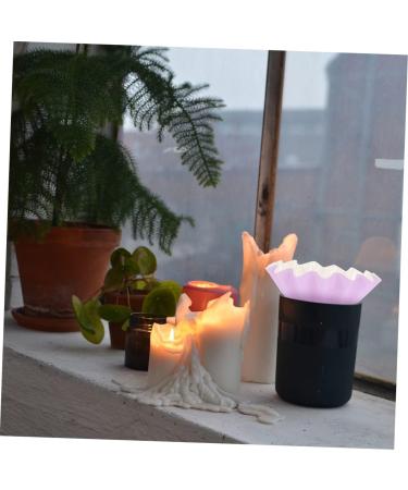 Runrotoo 100th Cardboard Cup - Reusable Wax Inlays & Accessories for Wax Warmers | Violet Purple Candle Liner 8.9x8.5x2.8cm | International Shipping - Buy Online on GoSupps.com