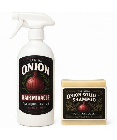 Jus d'oignon Hair Miacle : science naturelle pour la croissance des cheveux : traitement de l'alop cie cuir chevelu enflamm sec ou d mangeaisons perte de cheveux pellicules cheveux clairsem s