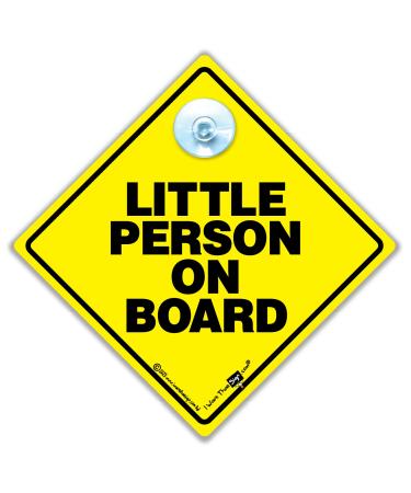 Little Person On Board Car Sign Little Person On Board Little Person on Board Sign Baby On Board Sign Novelty Car Sign Baby on Board Baby Sign Car Sign Road Sign Decal Bumper Sticker