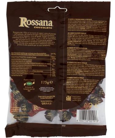  Italian Gourmet E.R. Rossana Coconut Chocolate Original Pistachio Candies Candy Lollies Pack of 4 Hard Sweets with Creamy Filling + Italian Gourmet Tomato Pulp 400g Box - Buy Online on GoSupps.com