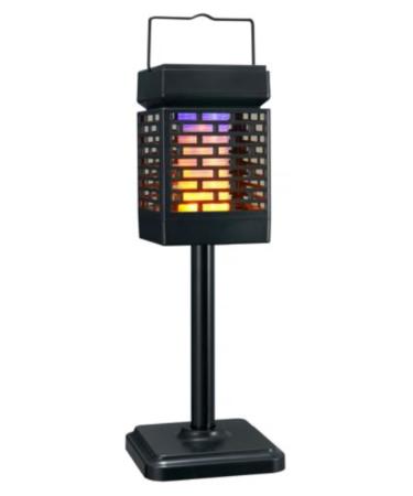 GREENSTRIKE 3 in 1 Solar Flame Stake Light & Free Standing Zapper | 988
