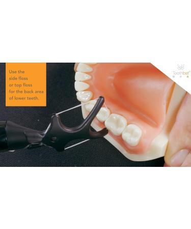 Signature Adult Floss Holder - Award-Winning Patented Design - Easy & Effective - Compatible with Reach Waxed Nylon Floss - International Shipping Available - Buy Online on GoSupps.com