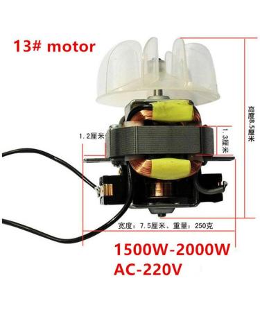 YTHYTHYTH for High-Power Hair Dryer Motor Hair Dryer AC Motor with Fan Blade 13# Motor Hair Dryer Parts - Buy Online on GoSupps.com