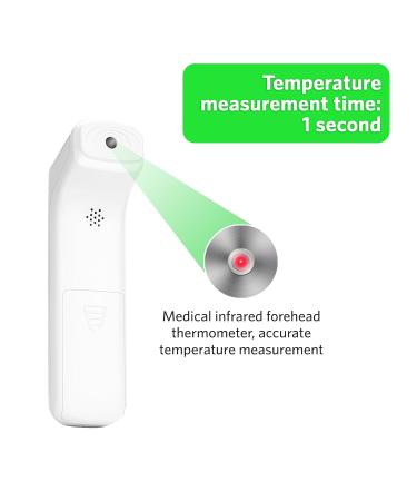 BESTEK No Contact Infrared Forehead Thermometer Digital Thermometer for Adults, Kids, and Babies - Buy Online on GoSupps.com