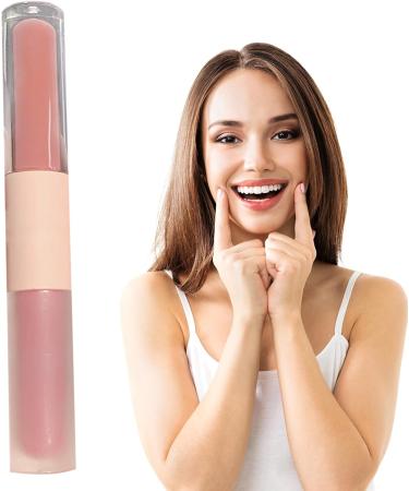  Eastuy Water Glass Lip Gloss | Non-sticky Lip Balm with 2 Heads Lip Makeup for Home Dates Travel Shopping Meetings Parties Proms by Eastuy - Buy Online on GoSupps.com