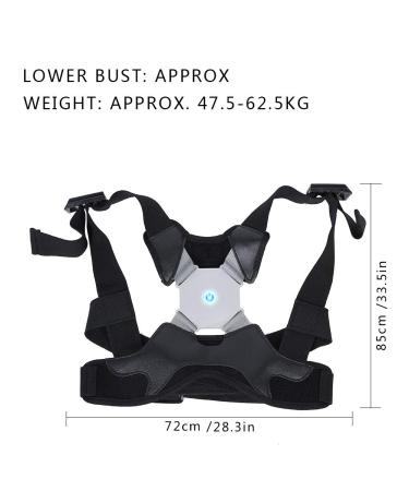 NSXAYIWE Back Supports - Breathable Comfortable 90 Degree Hunchback Support & Figure 8 Traction for Open Shoulder Relief | International Shipping - Buy Online on GoSupps.com
