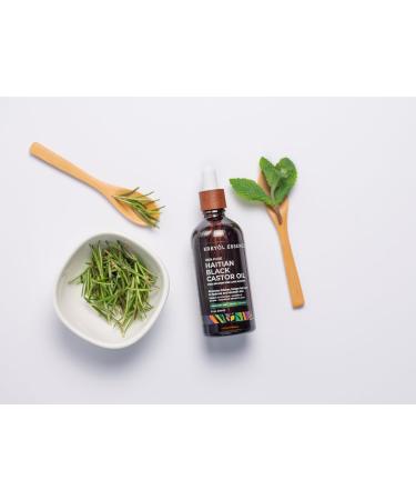 Kreyol Essence Shark Tank Duo Haitian Black Castor Oil Original 2 fl oz and Haitian Black Castor Oil Rosemary Peppermint 2 fl oz - Buy Online on GoSupps.com