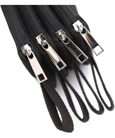 Augbunny 100% Cotton Cosmetic & Wash Bag Set - Durable Versatile 4 Pieces - Black - Perfect for Travel & Organization - Buy Online on GoSupps.com