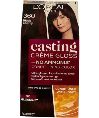 L 'Oreal Casting Cr me Gloss Black Cherry Shade 360 Hair Colour - Buy Online on GoSupps.com