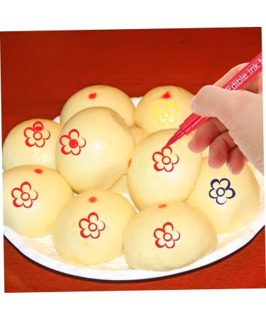 HOMSFOU 16 Pcs Baking Pen Decorating Cake Pens Baking Edible Pens Paint Pen Pens Marker Pastry Icing Pen Biscuit Markers Pen Edible Markers Pens Dual Tip Markers Plastic Food Double Head - Buy Online on GoSupps.com