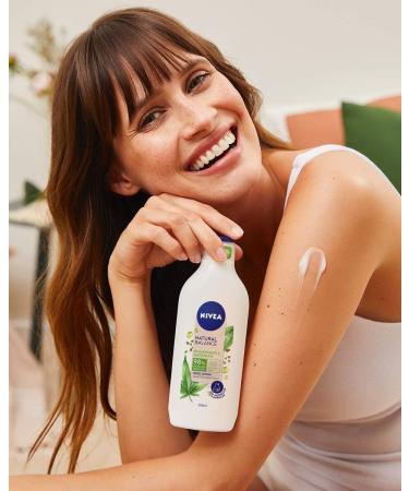 Nivea Natural Balance Organic Hemp Seed Oil & Gentle Care Body Lotion (350 ml) Moisturising Lotion Natural Skin Care for Very Dry Skin - Buy Online on GoSupps.com