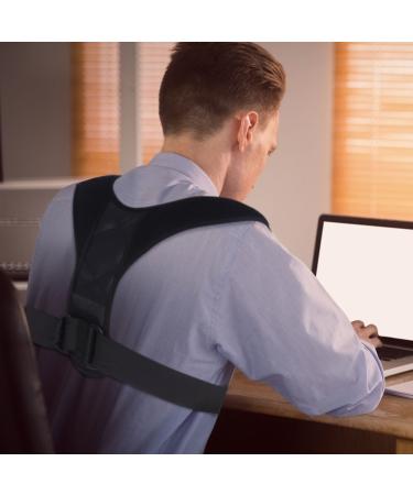 FILFEEL Upper Back Posture Corrector | Adjustable Breathable Clavicle Support Brace for Women & Men | Improve Posture & Comfort - Buy Online on GoSupps.com