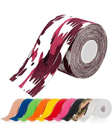 ATETEO Kinesiology Tape D-camo Pink S: 5mX2.5cm