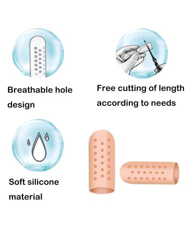 Neodtx Finger Protection Silicone - 12pcs Fingertip & Thumb Guards for Cracks Pain Arthritis Relief - Buy Online on GoSupps.com
