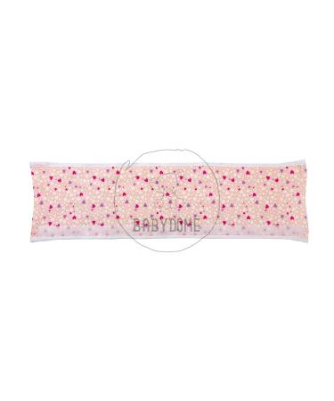 Babydome Handmade Pink Heart Protective Cover for Stroller Armrest - Enhance Safety & Comfort for Your Baby - Buy Online on GoSupps.com