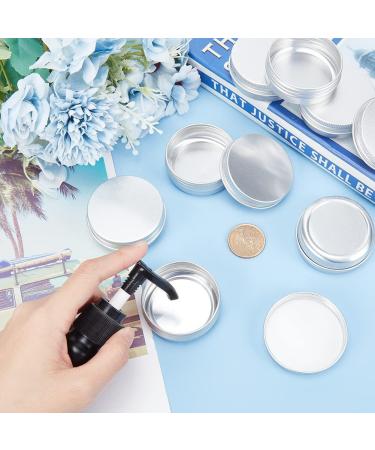 PandaHall Elite 30ml Aluminum Box - Column Design Platinum Finish Silver - Perfect for International Shipping - Buy Online on GoSupps.com