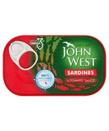 MASJohn West Sardines in Tomato Sauce 120g-Fd