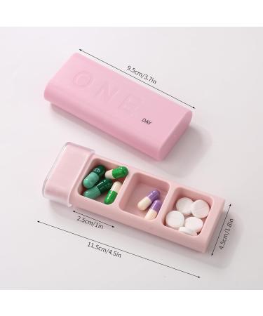 Tablet Box Pill Dose - Portable Vitamin & Medication Organizer | Secure & Compact Design - Buy Online on GoSupps.com