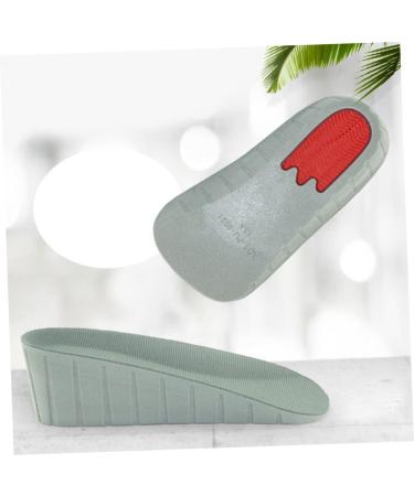 Buy NOLITOY Height Increase Shoe Inserts - Universal Heel Lift Pads for Enhanced Height | Grey 10.5x8cm - Ideal for Comfort and Style - Buy Online on GoSupps.com