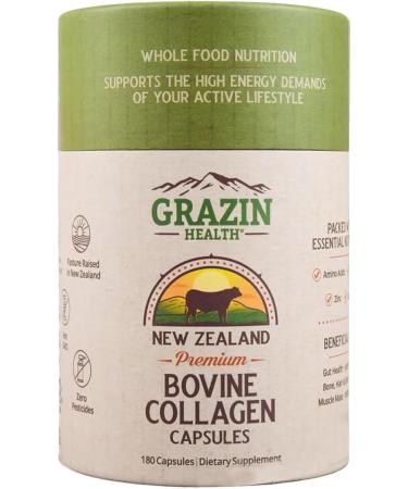 GRAZIN HEALTH Men s Vitality Bundle | Whole-Food Organ Complex + Man Power Capsules + Grass-Fed Collagen | New Zealand Sourced Hydrolyzed Collagen & Bovine Organ Supplements for Daily Wellness - Buy Online on GoSupps.com