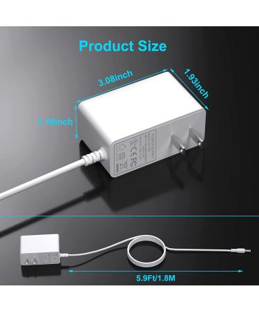 4moms mamaRoo Power Cord for 2015 Infant Seat Charger | Replacement AC Power Cord for mamaRoo Bouncer and rockaRoo Baby Swing - Buy Online on GoSupps.com