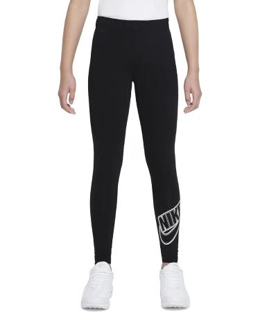 Nike Unisex Kids' Leggings NSW Favorites Gx 164 - Black/White | Shop Stylish Comfortable Kids' Activewear | Free International Shipping - Buy Online on GoSupps.com