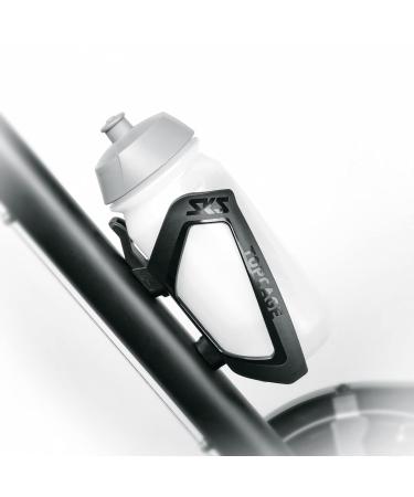 SKS Germany Topcage Black Bottle Holder for Bicycles - High-Strength Plastic Adjustable Stop Safe Locking - Shop Bicycle Accessories Online - Buy Online on GoSupps.com