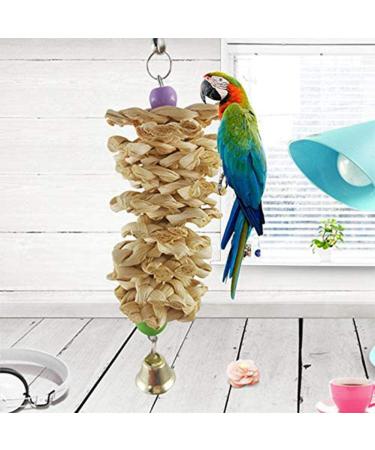 Anteer 12 Pack Bird Parrot Swing Chewing Toys - Hanging Bell Cage Toys for Small Parakeets, Cockatiel, Conures, Finches, Budgie, Macaws, Parrots, Love Birds - Buy Online on GoSupps.com