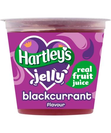 Hartley's Blackcurrant Flavour Jelly Pots 6 x 125g - Buy Online on GoSupps.com