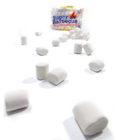 Buy Mr. Mallo Super Barbecue Marshmallows - Soft Foam Sugar Candy for Grilling & Campfires | 6x300g - Buy Online on GoSupps.com