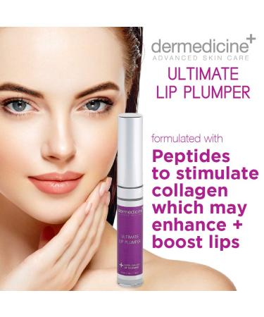 Super-Charged Lip Plumper Treatment with Peptides, Vitamin E & Hyaluronic Spheres | Enhance and Boost Lips for a Plumper Look | 0.25 fl oz / 7.5ml - Buy Online on GoSupps.com